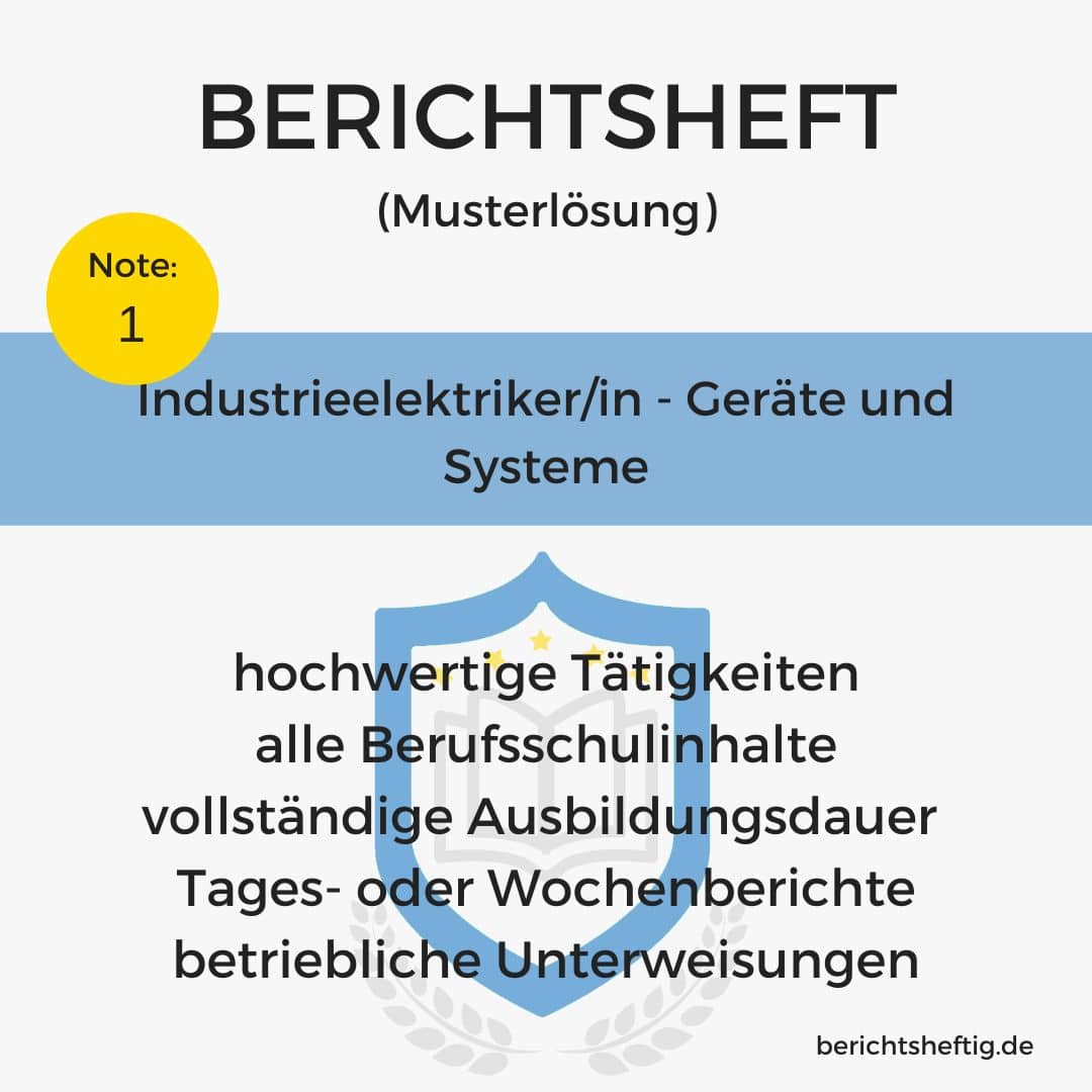 Industrieelektriker/in - Geräte und Systeme