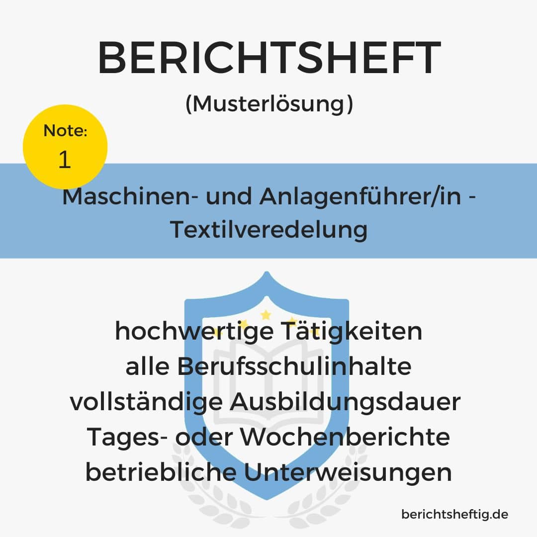 Maschinen- und Anlagenführer/in - Textilveredelung