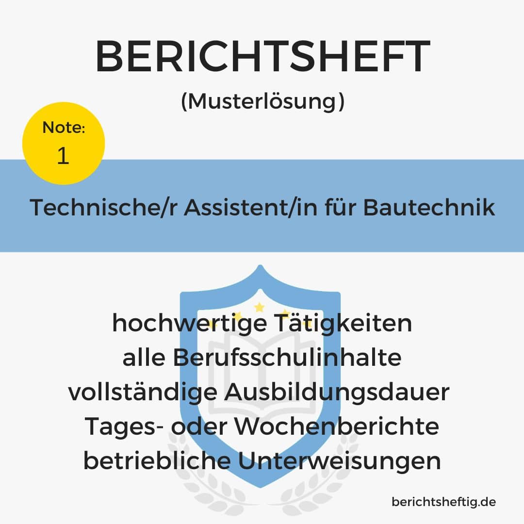 Technische/r Assistent/in für Bautechnik