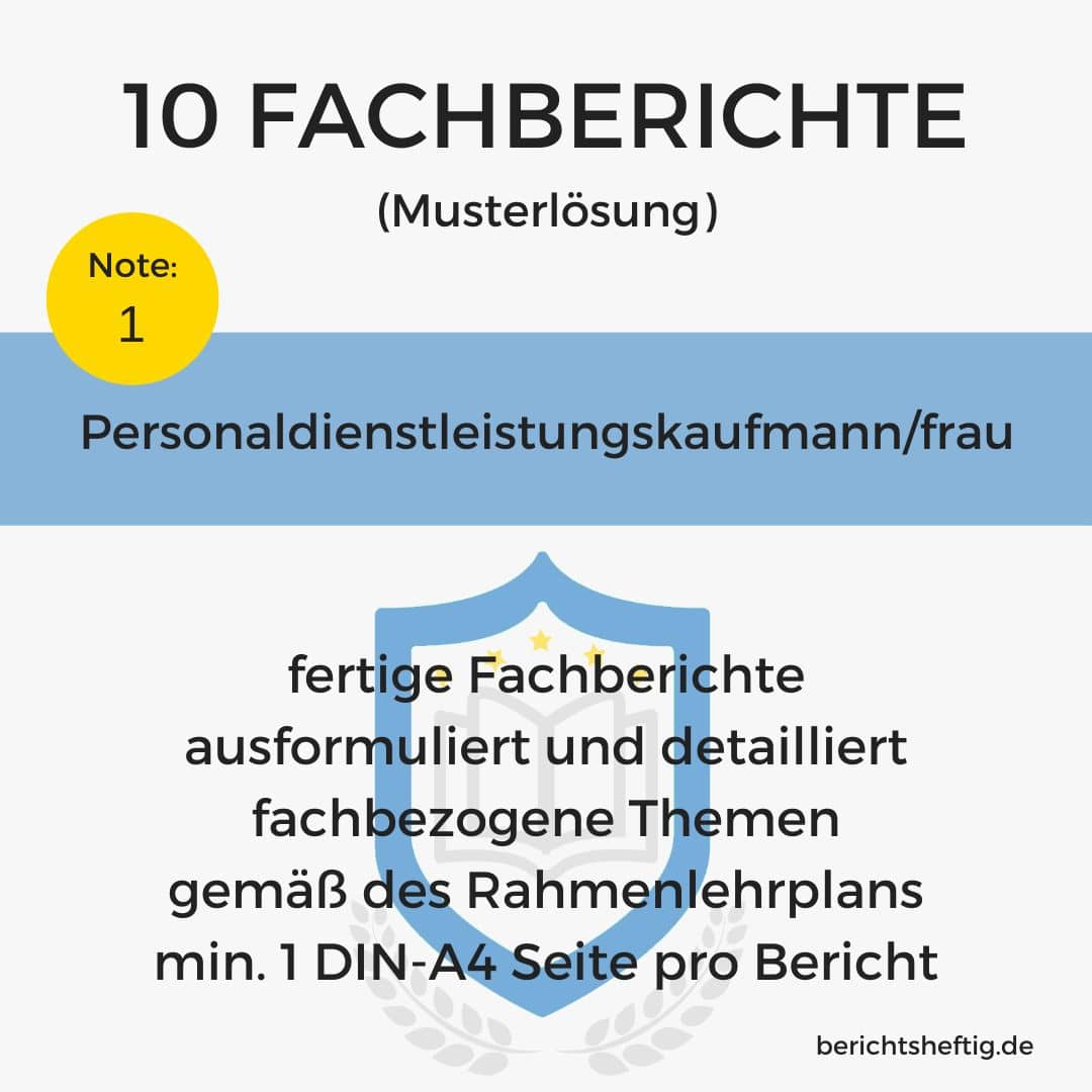 fachberichte 133 personaldienstleistungskaufmann