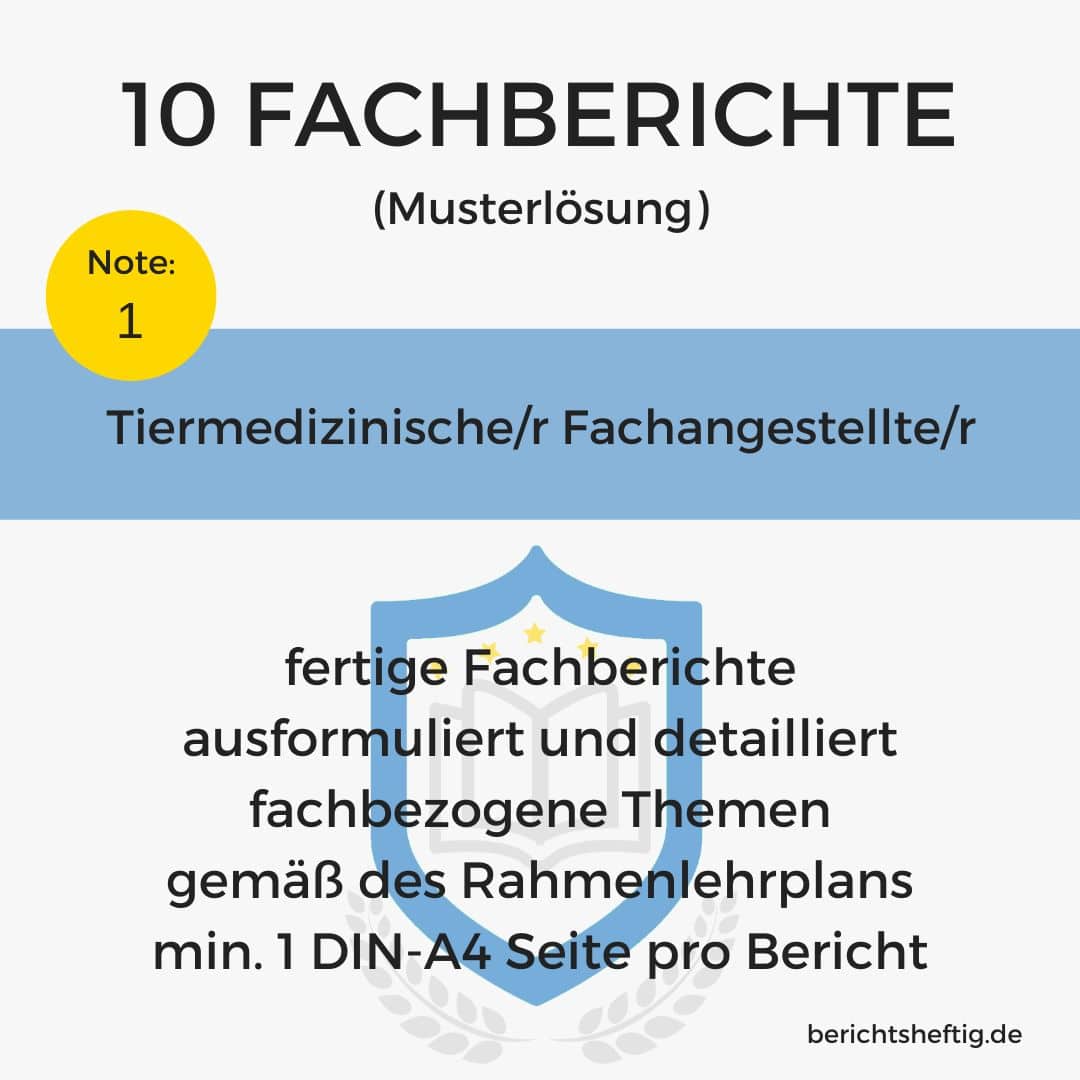 fachberichte 177 tiermedizinischer fachangestellter