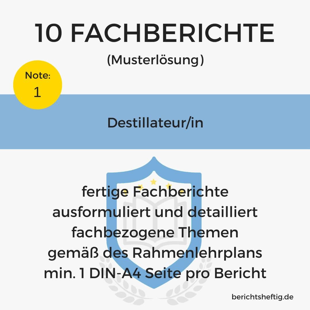 fachberichte 276 destillateur