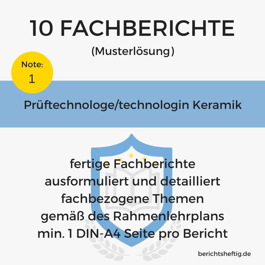 fachberichte 408 prueftechnologe keramik