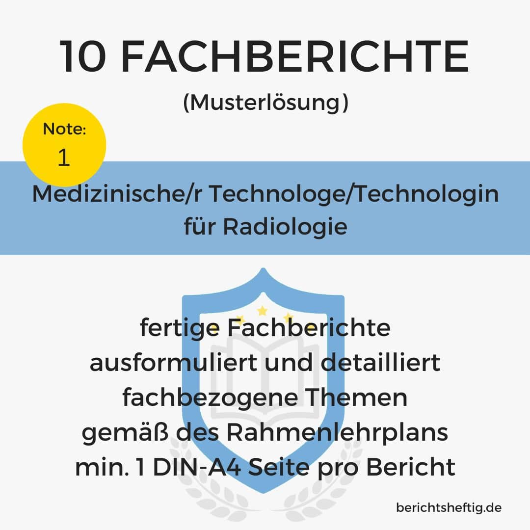 fachberichte 635 medizinischer technologe fuer radiologie