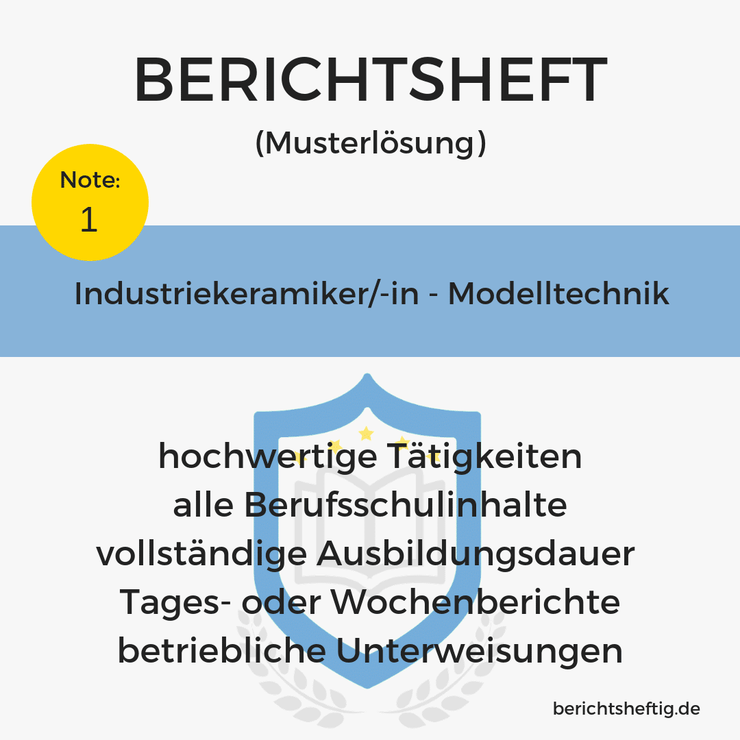 Industriekeramiker/-in – Modelltechnik